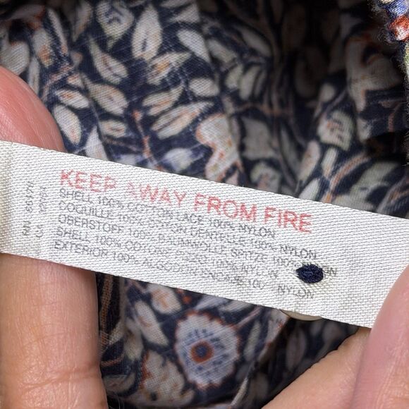 Anthropologie Victoriana Lace-Trim Shorts Multi M EUC Coquette Boudoir Boho Chic - Picture 14 of 16